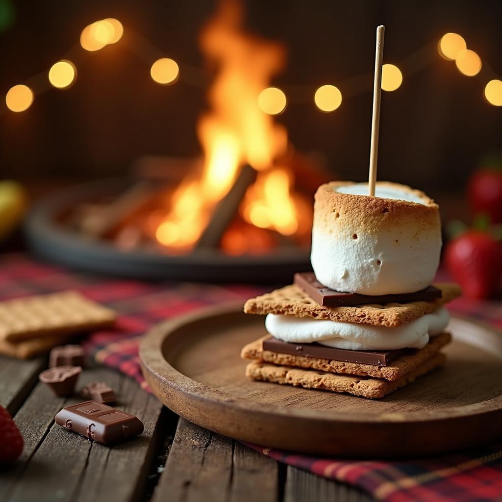 Classic S’mores: A Campfire Delight