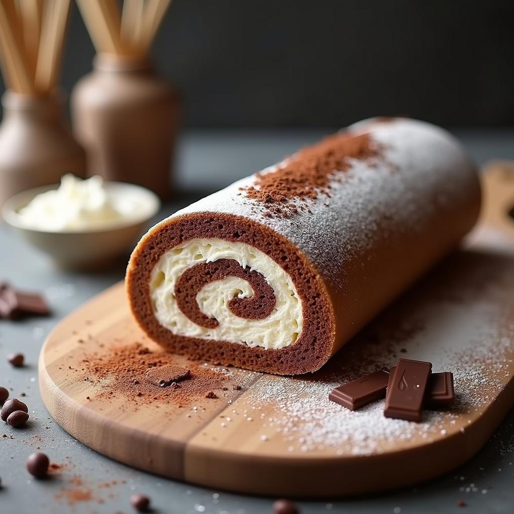 Classic Swiss Roll: A Delightful Chocolate Treat