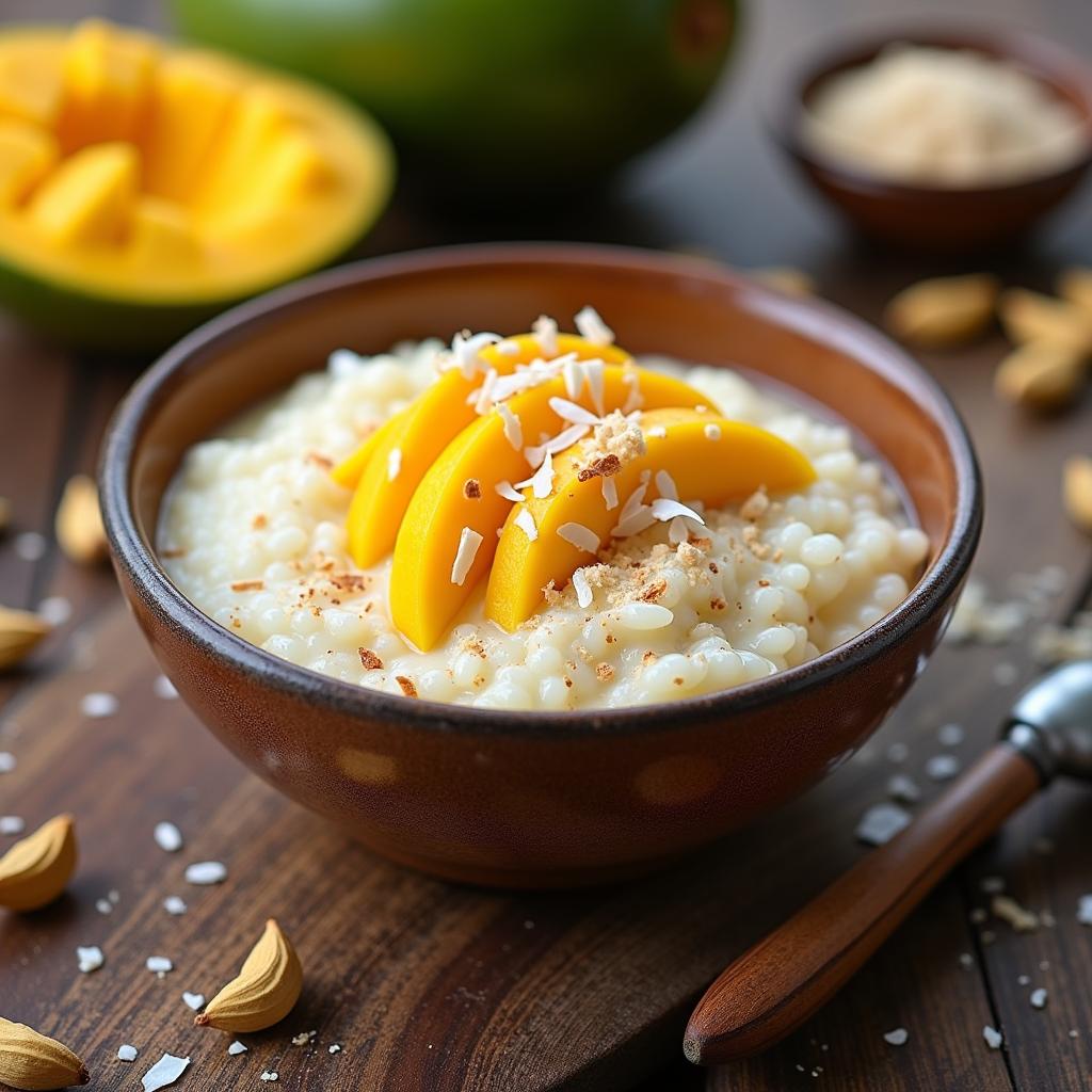 Decadent Coconut & Cardamom Rice Pudding