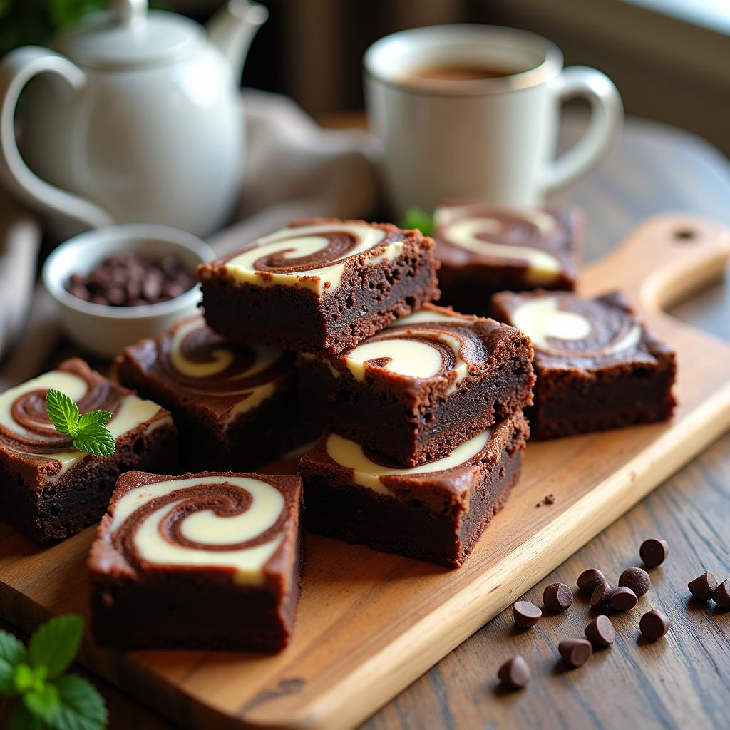 Decadent Cream Cheese Brownies