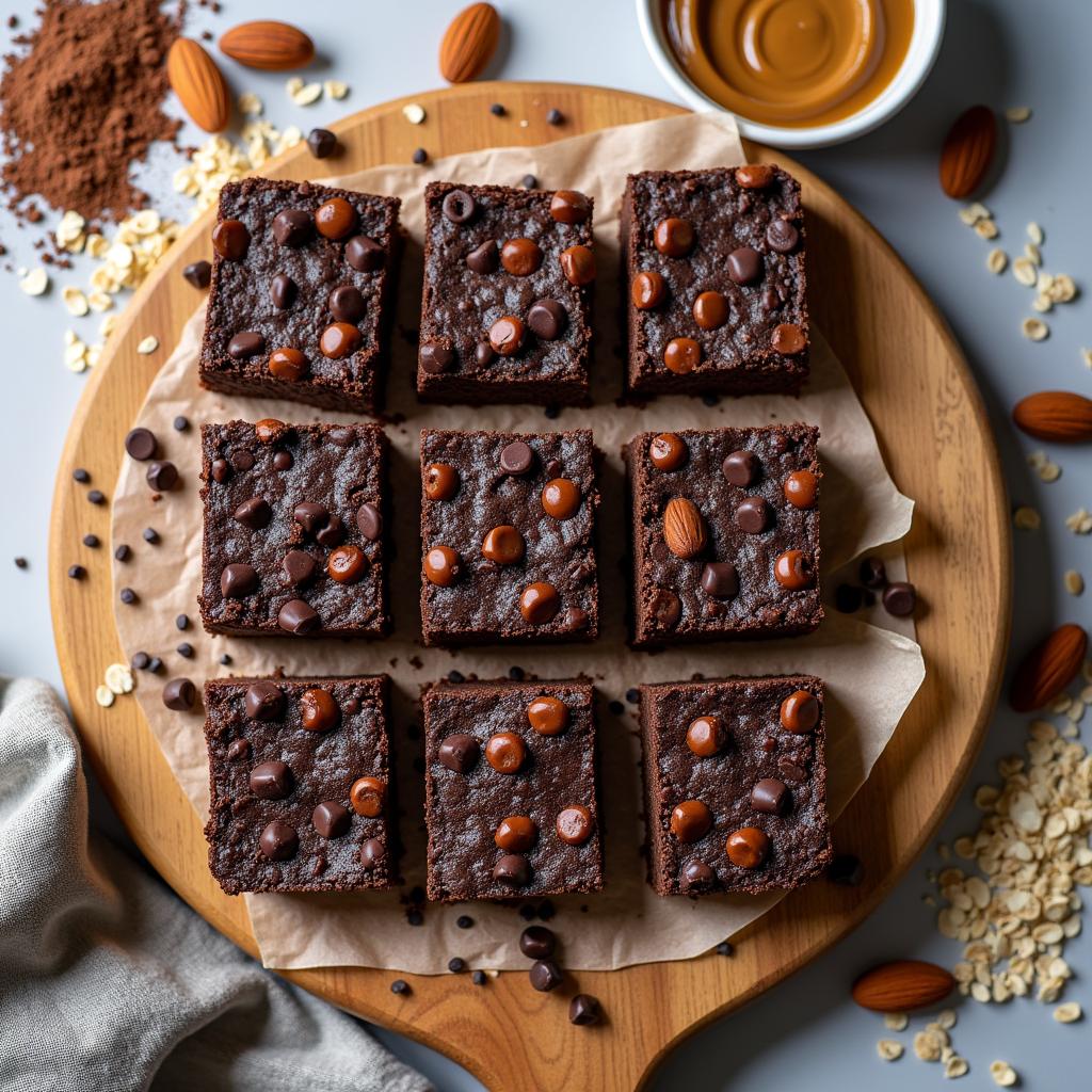 Decadent Dark Chocolate Chia Seed Bars