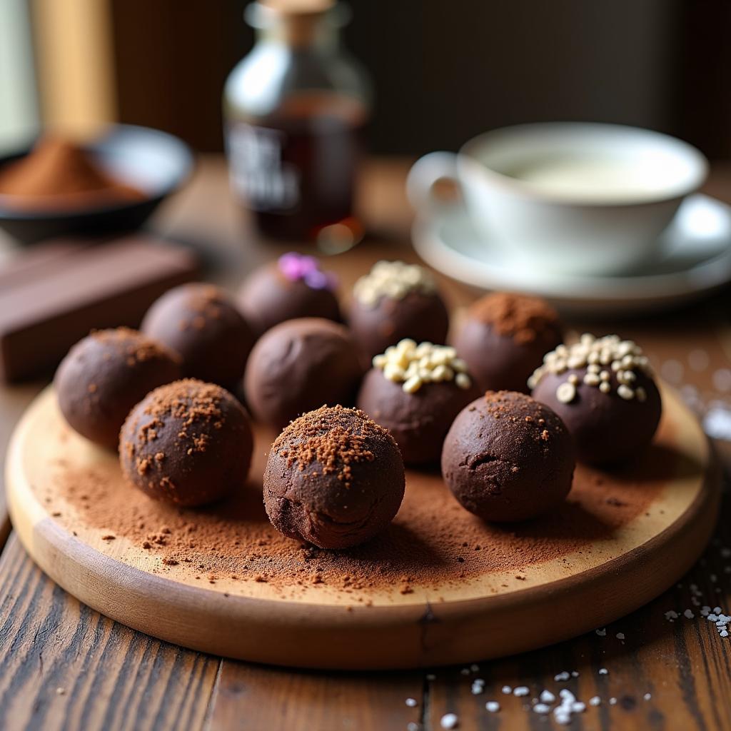 Decadent Dark Chocolate Truffles