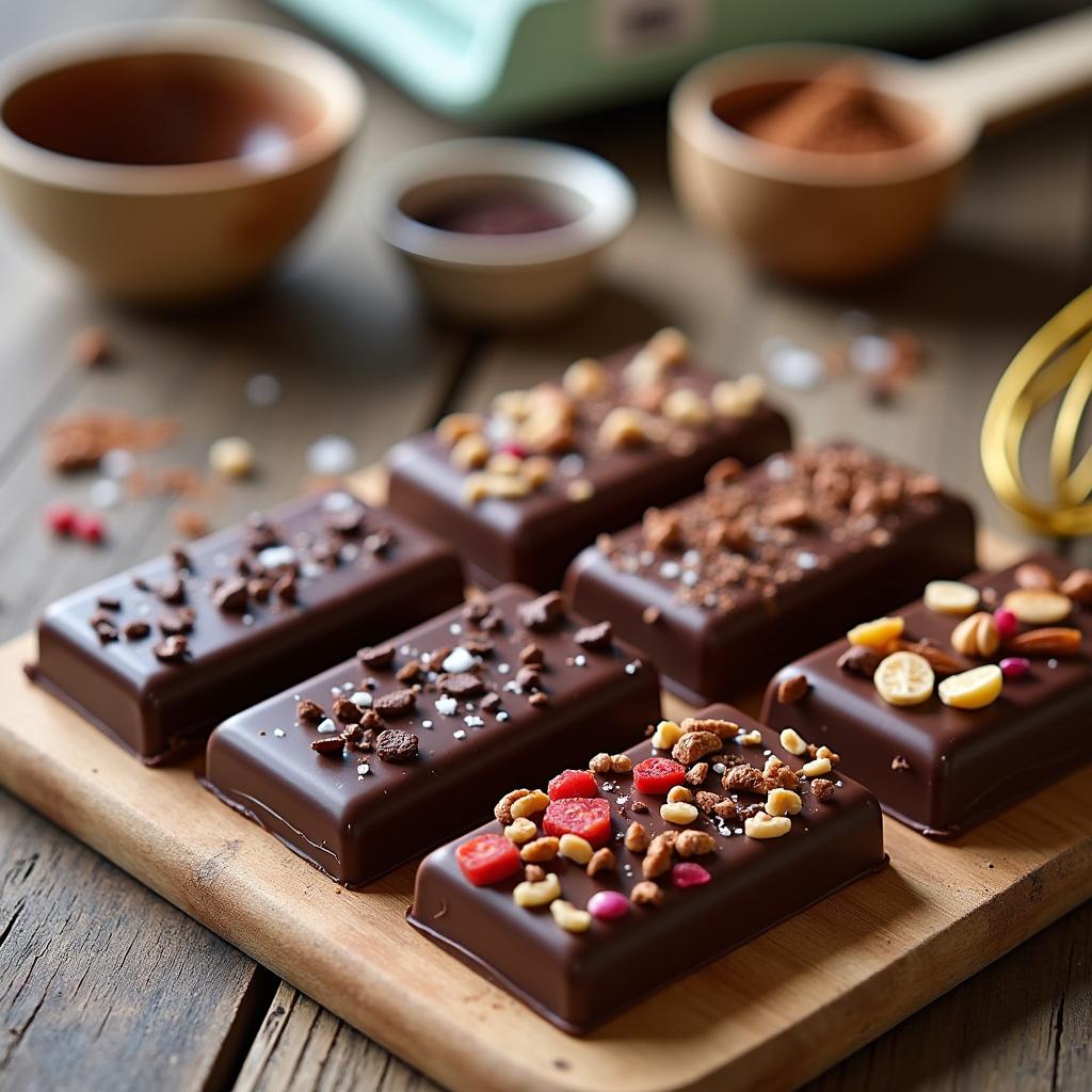 Decadent Homemade Chocolate Bars