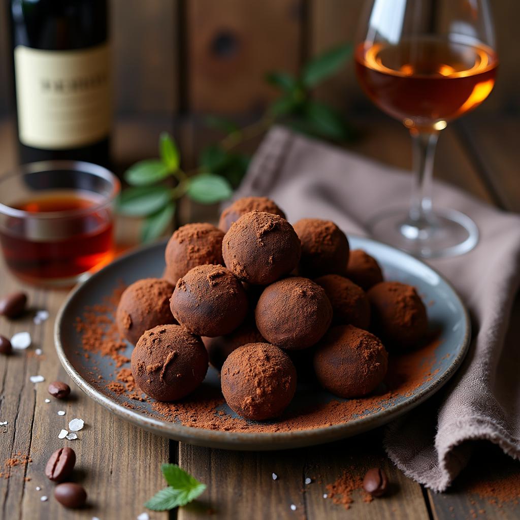 Decadent Rum Truffles