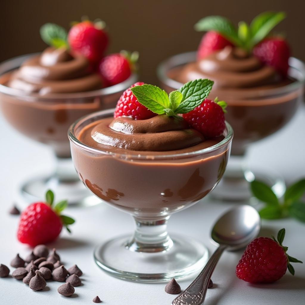 Decadent Vegan Chocolate Mousse