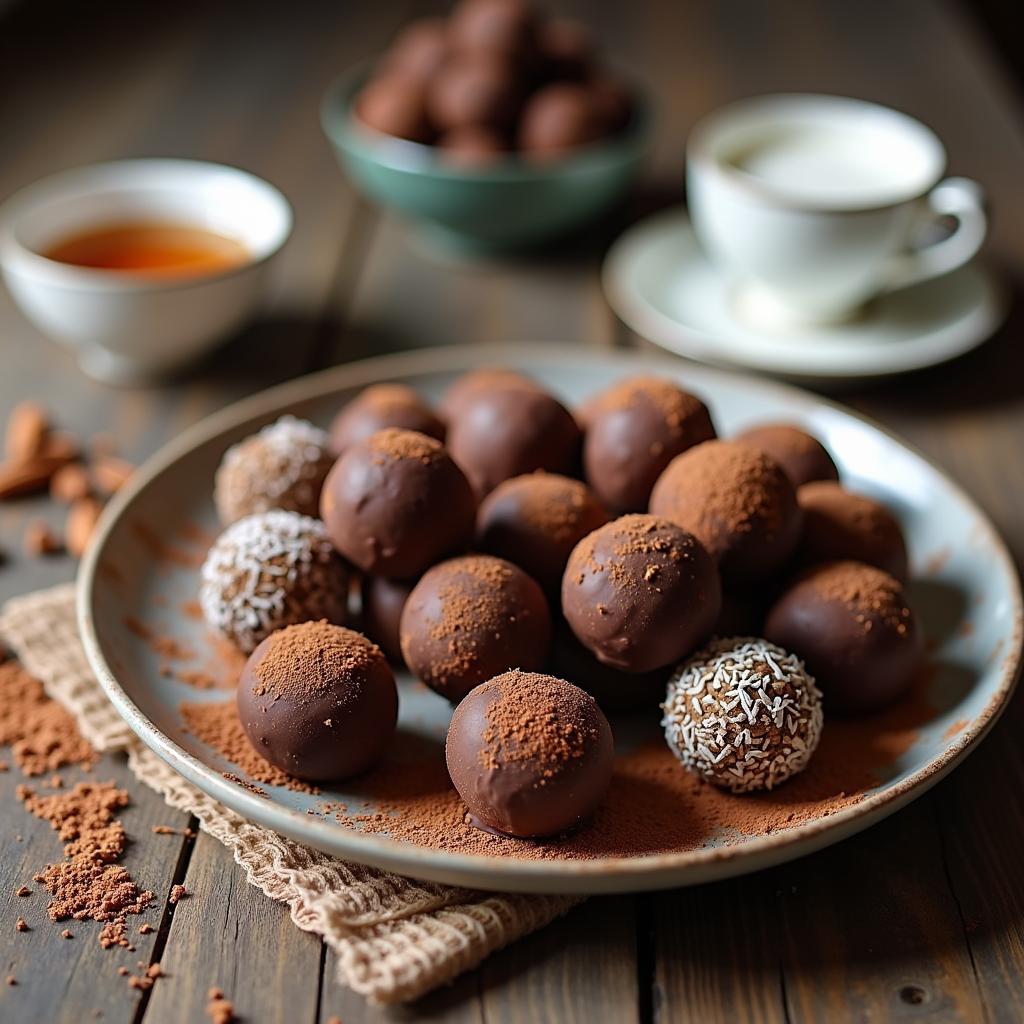 Decadent Vegan Chocolate Truffles