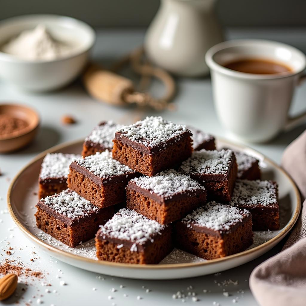 Decadent Vegan Lamingtons