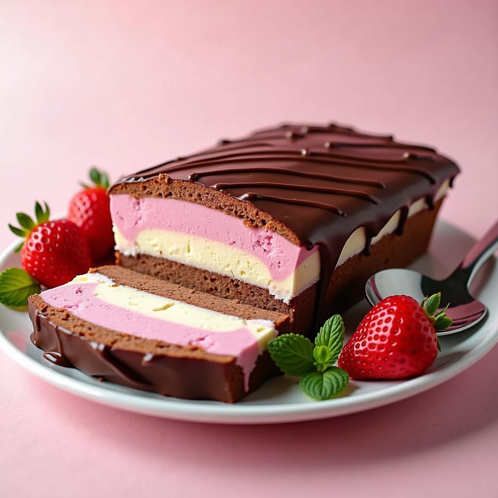 Decadent Vegan Neapolitan Ice Cream with a Twist