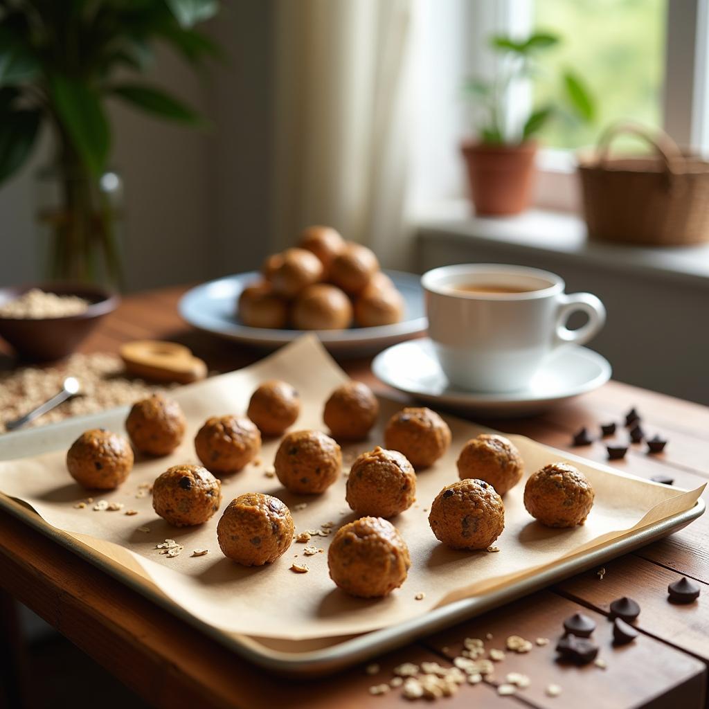 Decadent Vegan Peanut Butter Energy Balls