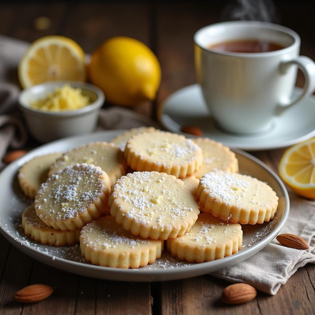 Decadent Vegan Shortbread with a Twist of Citrus