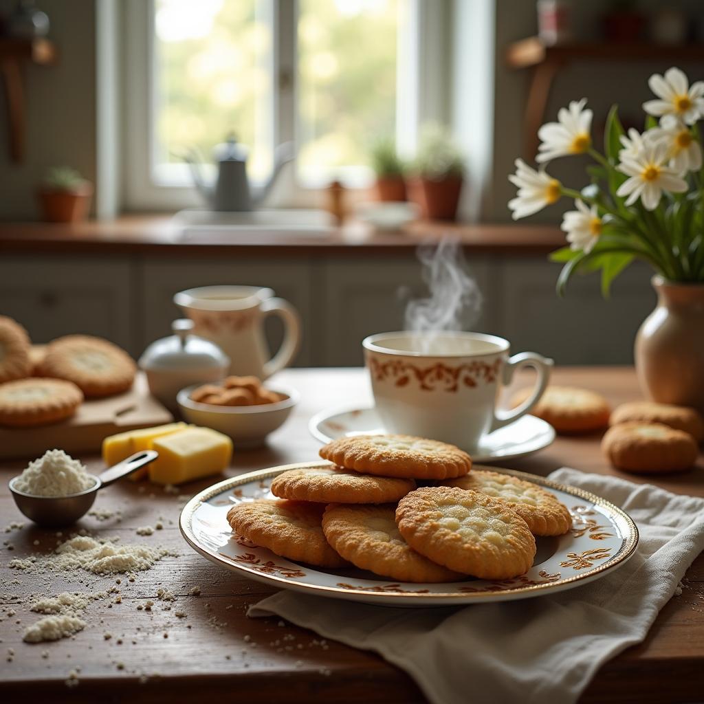 Delightful Homemade Wafer Cookies