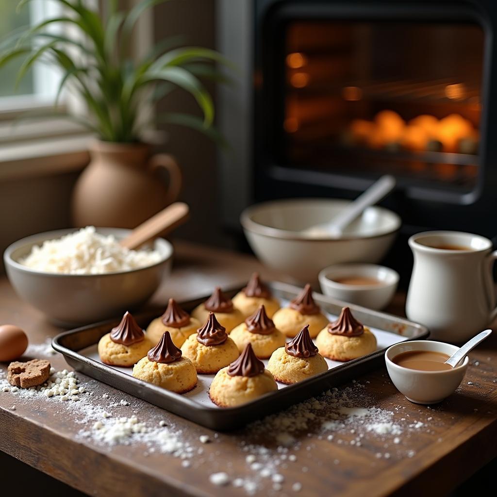 Delightfully Chewy Coconut Macaroons