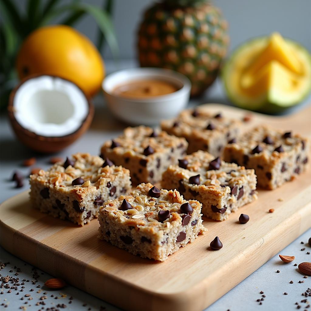 Dreamy Coconut Chia Seed Bars