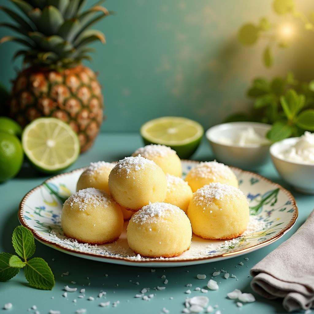 Exotic Coconut Lime Sponge Drops