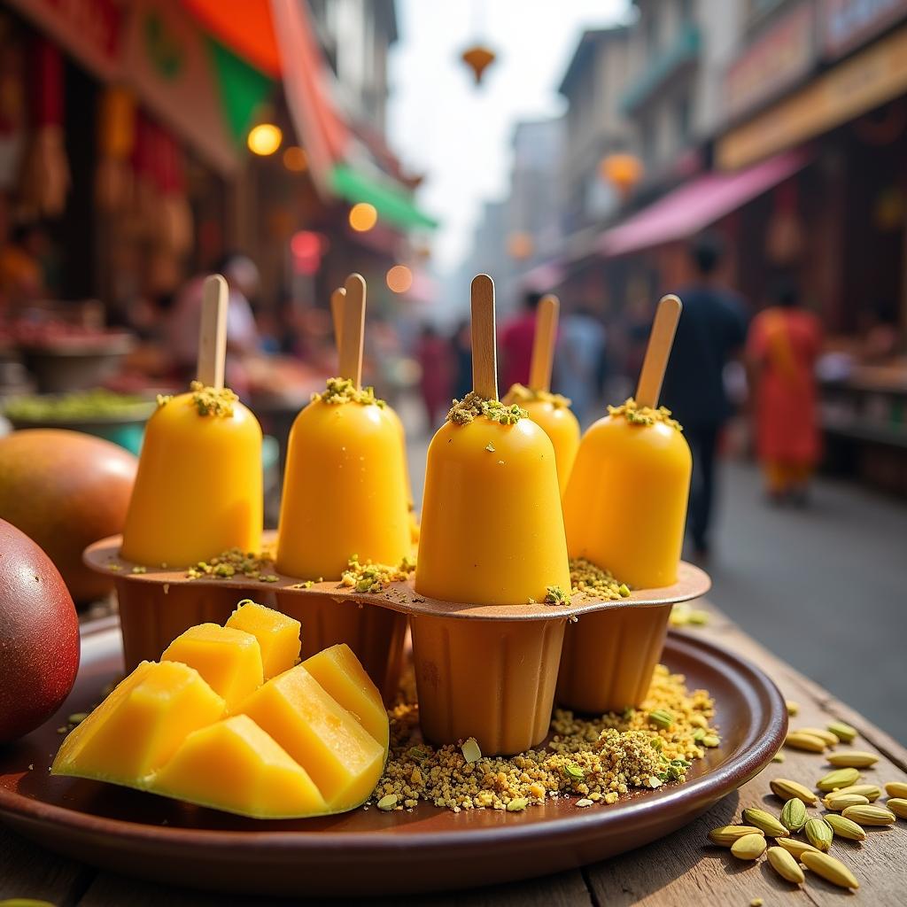 Exotic Mango Cardamom Kulfi