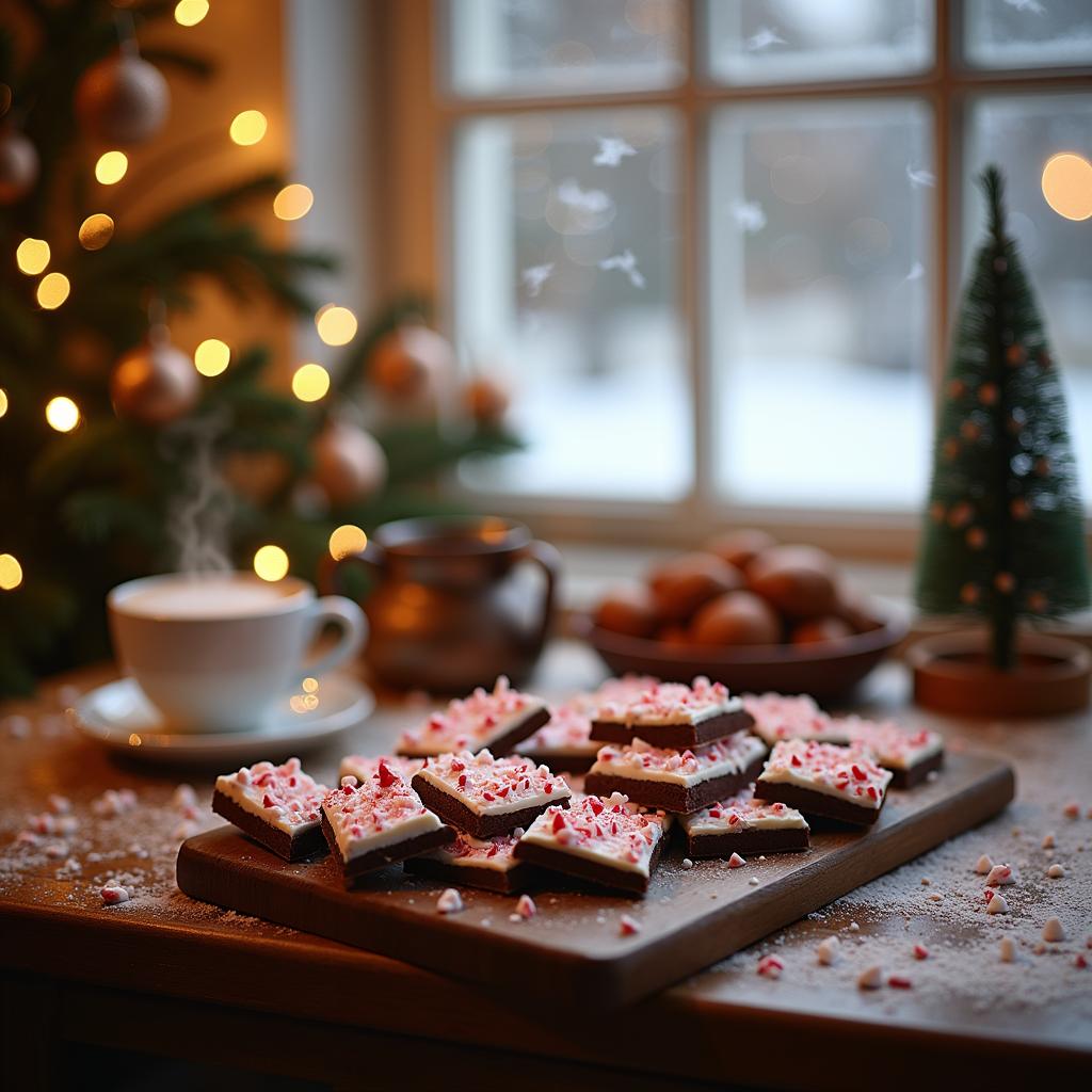 Festive Peppermint Bark Bliss