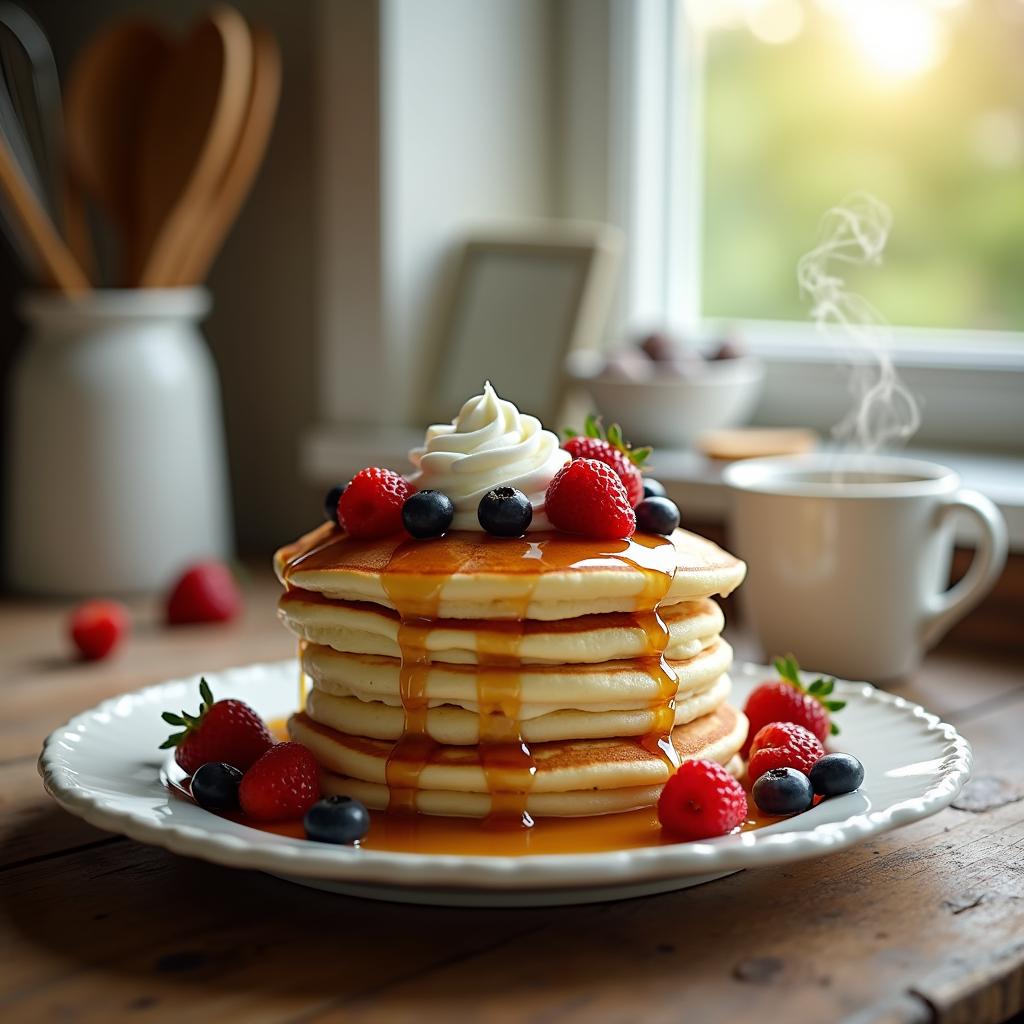 Fluffy Buttermilk Pancakes