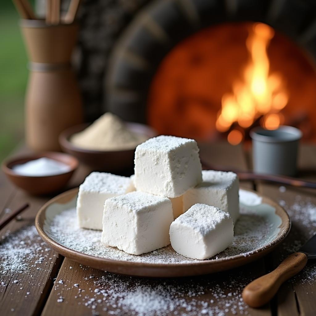 Fluffy Vegan Marshmallows