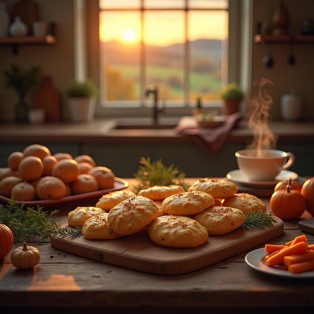 Hearty Country Pasties with Savory Root Veggie Filling