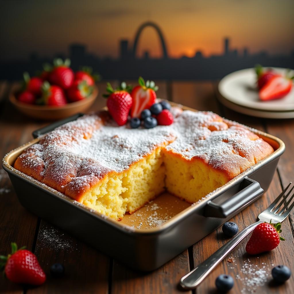 Heavenly Gooey Butter Cake: A Taste of St. Louis