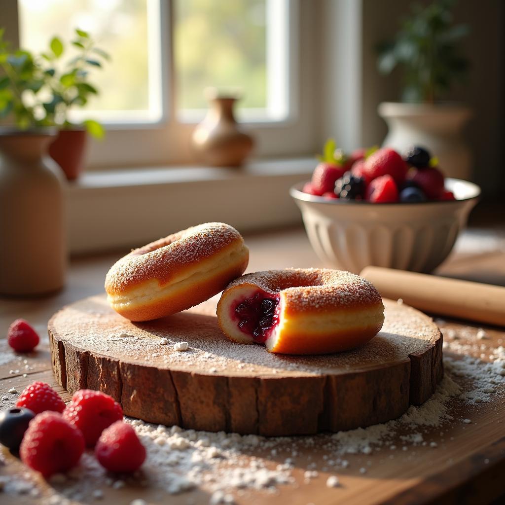 Heavenly Homemade Jelly Doughnuts