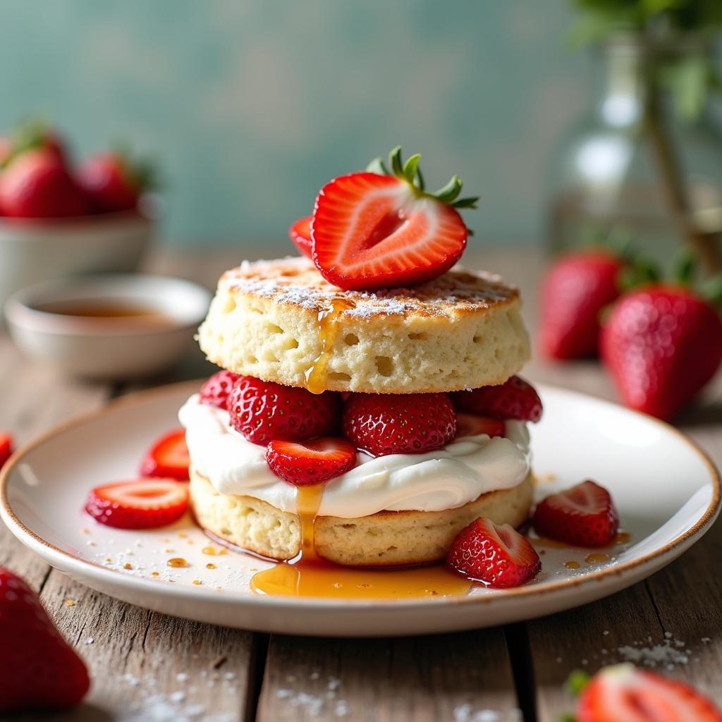 Heavenly Vegan Strawberry Shortcake