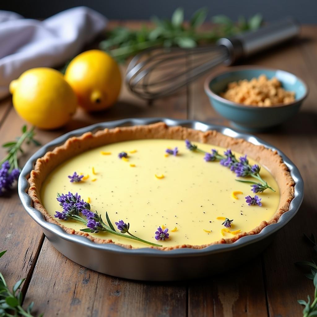 Lemon Chiffon Pie with a Twist