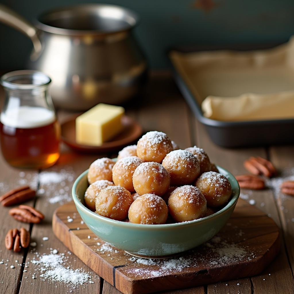 Maple Pecan Caramel Candy Bites