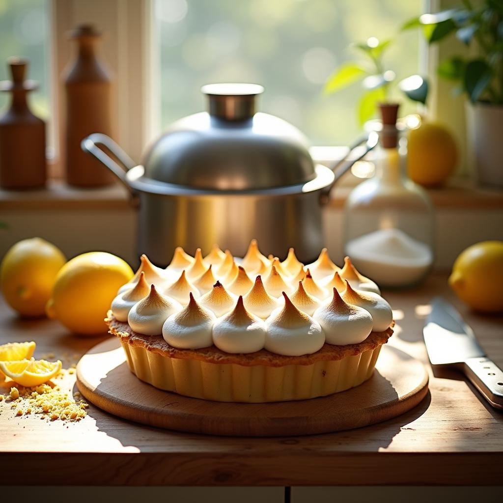 Modern Lemon Meringue Pie with Sous Vide Infusion