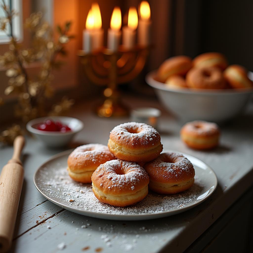 Modern Maple Sufganiyot: A Sweet Twist on a Classic Hanukkah Treat