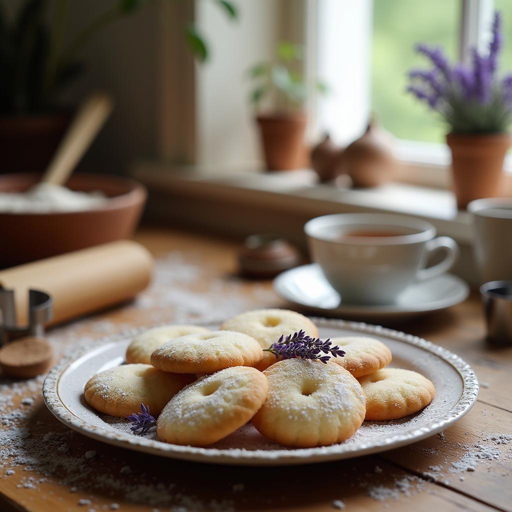 Modern Nostalgia: Lavender-Infused Old-Fashioned Sugar Cookies