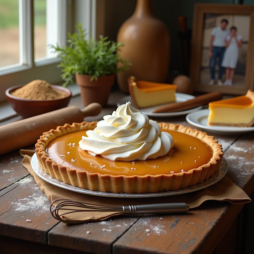 Mom’s Modern Butterscotch Pie with a Twist