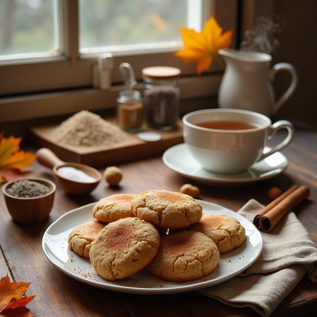 Nutty Chia Snickerdoodles