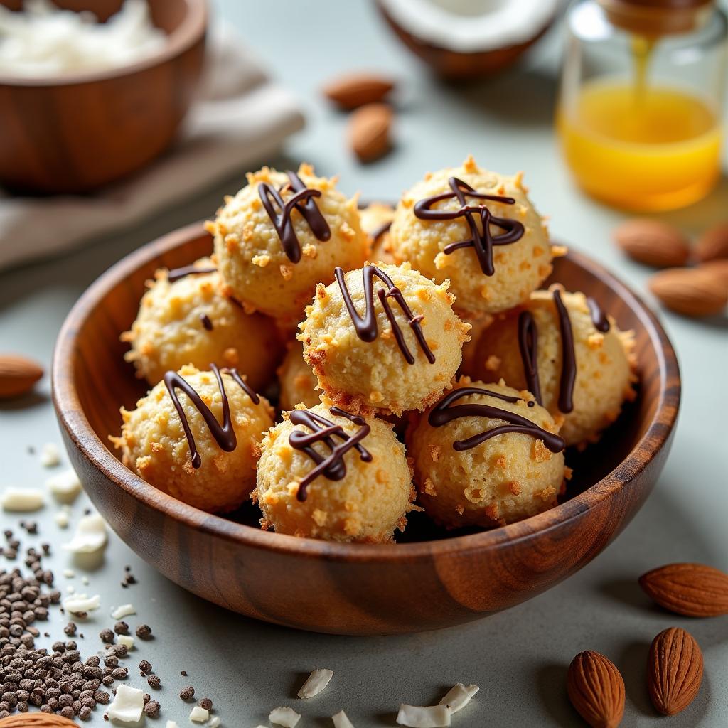 Nutty Coconut Macaroon Bliss Bites