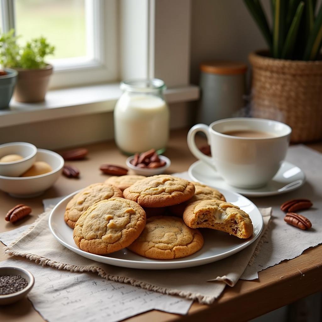 Nutty Pecan Sandies with a Health Boost