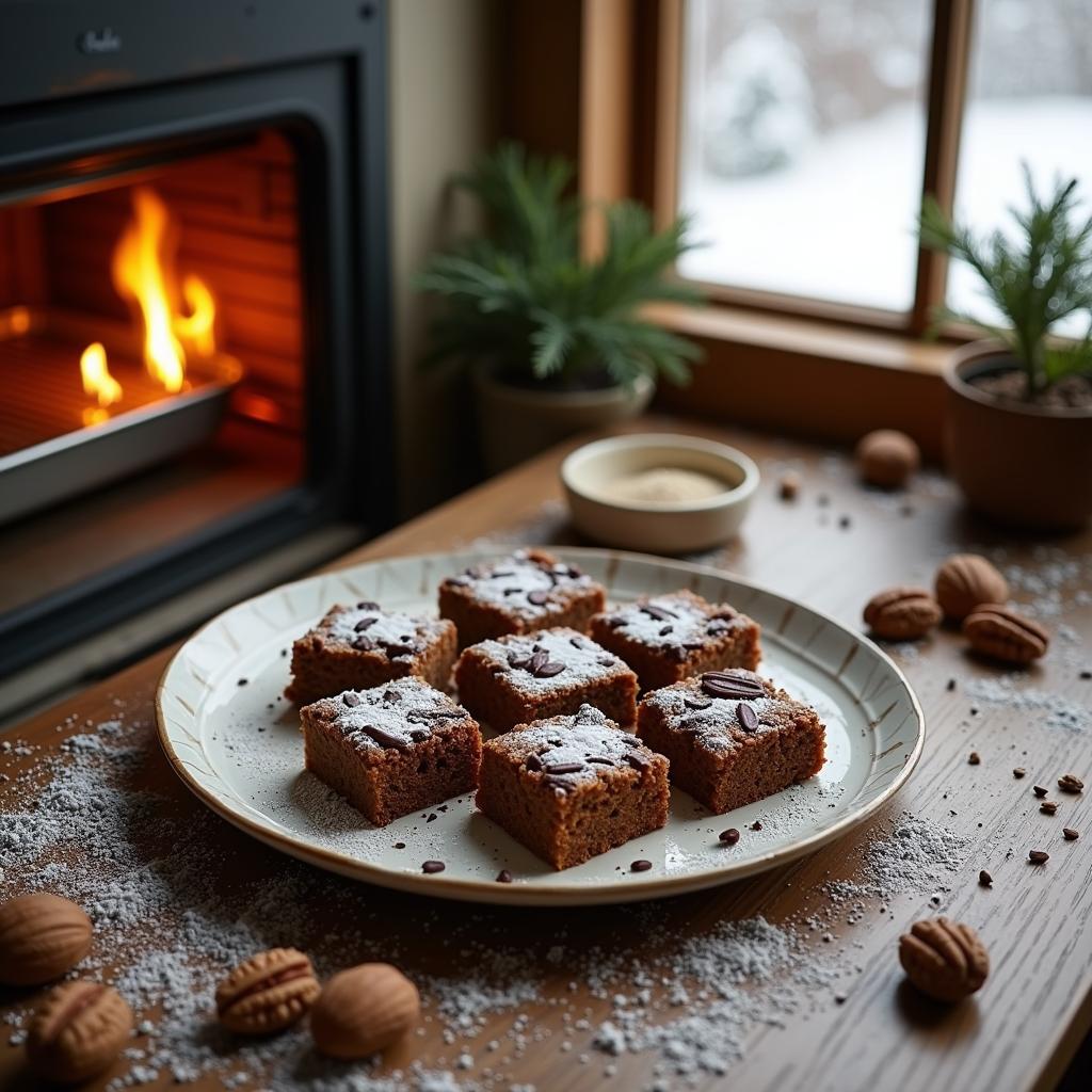 Nutty Spiced Gingerbread with Superfood Boost