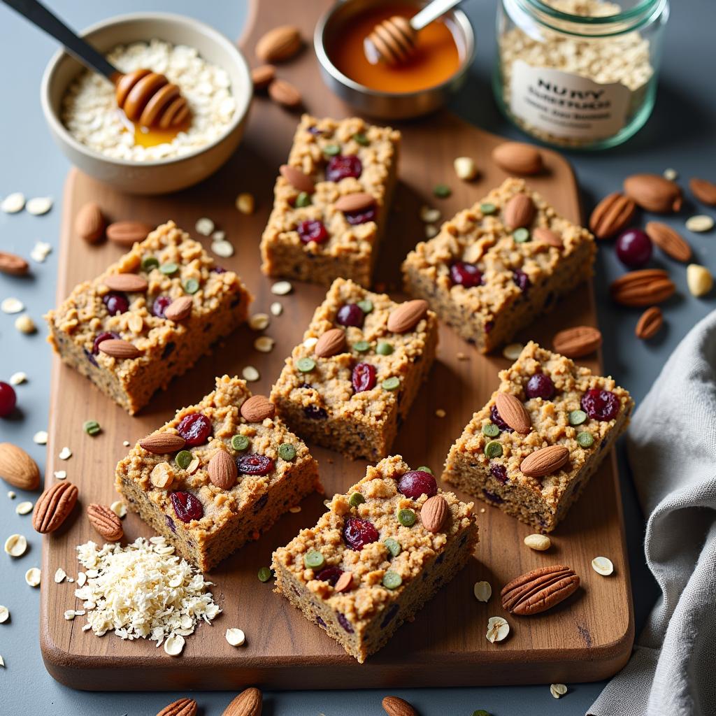 Nutty Superfood Granola Bars