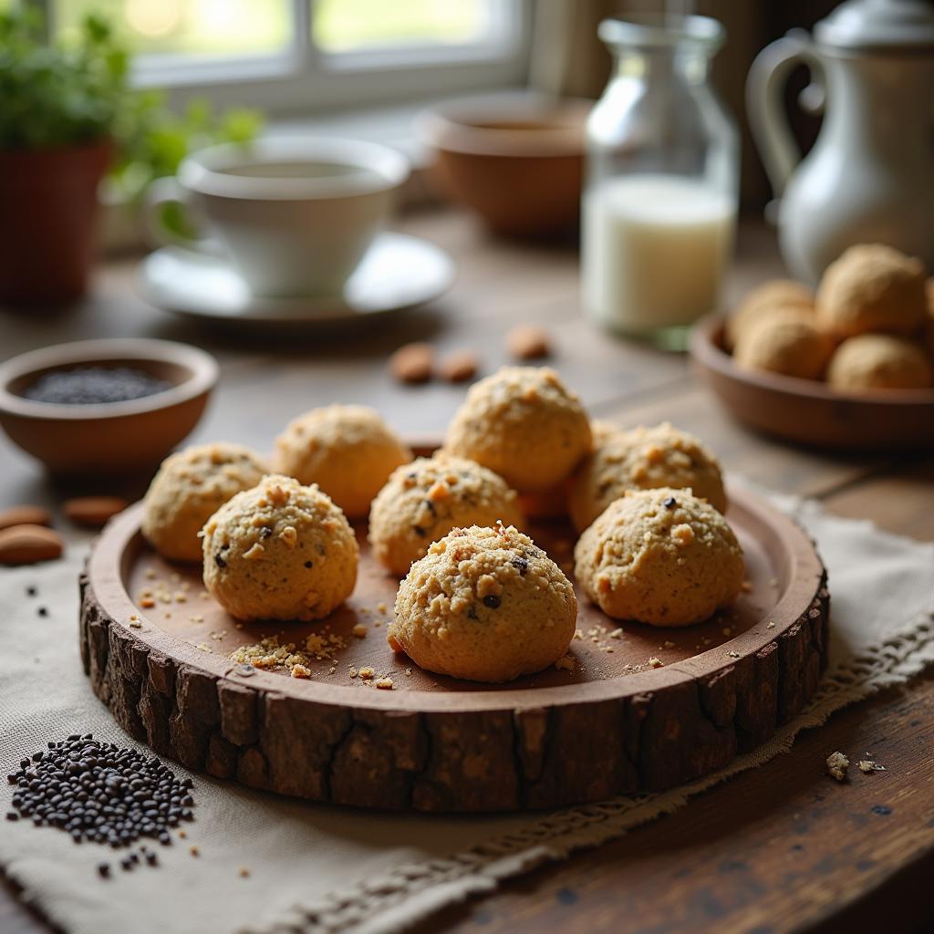 Nutty Superfood Shortbread Bites