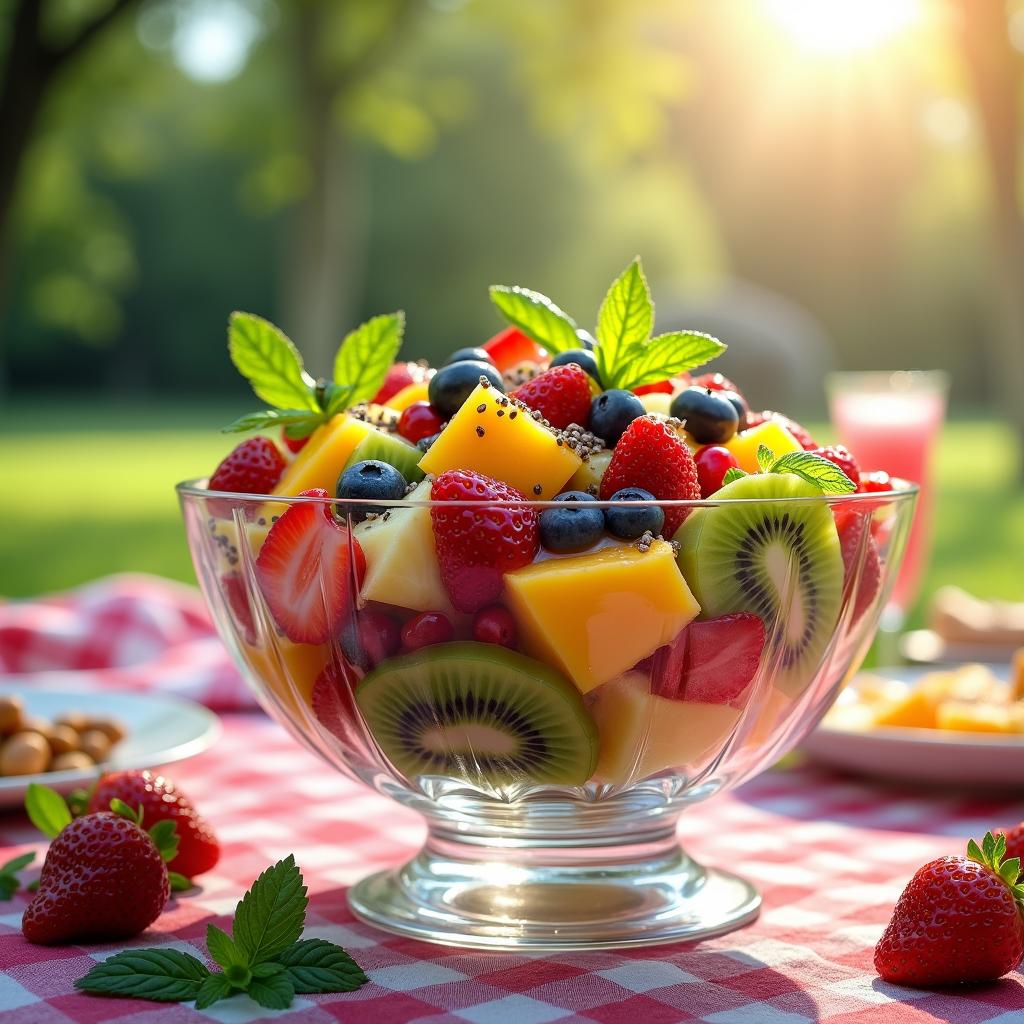 Rainbow Superfood Fruit Salad