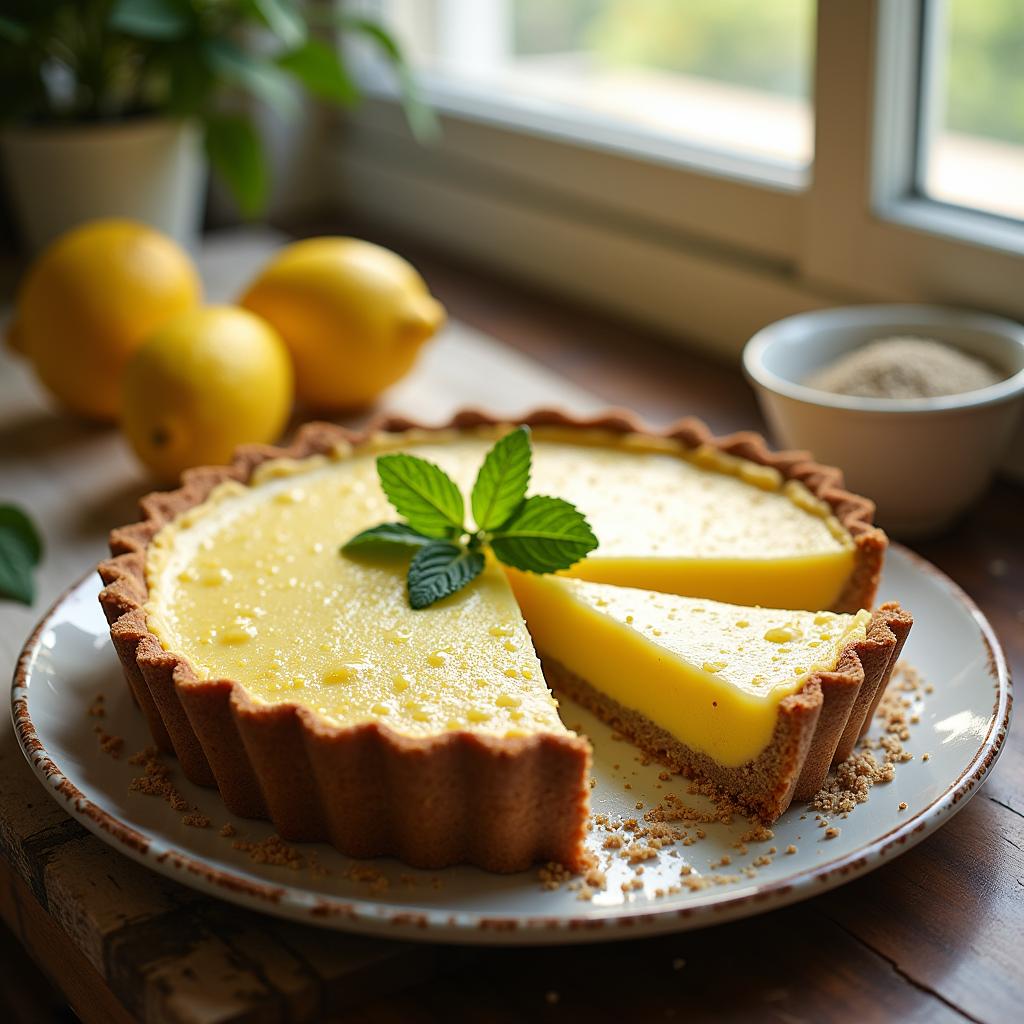 Revitalizing Lemon Chia Seed Pie