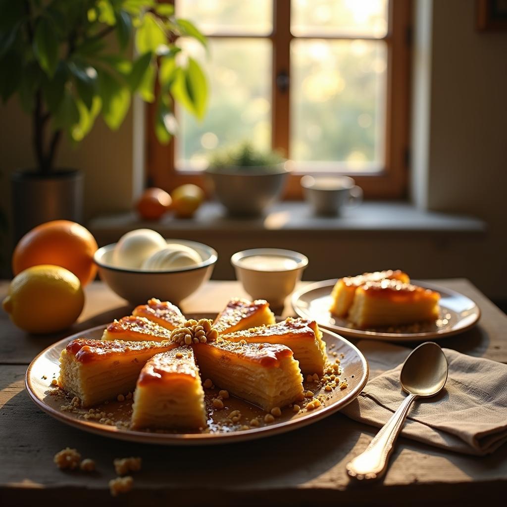 Rustic Honey-Walnut Baklava with a Citrus Twist