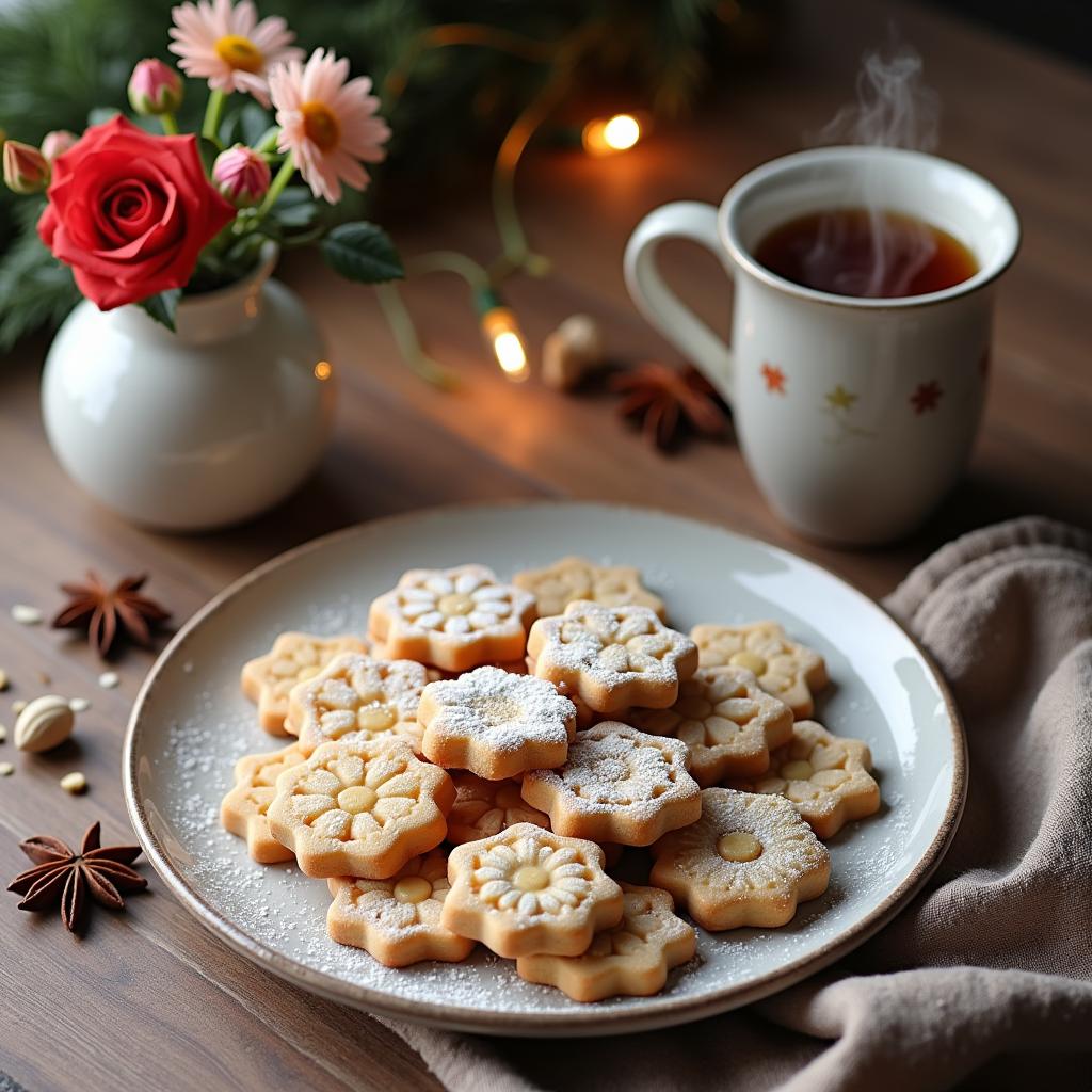 Spiced Anise Springerle with Aquafaba