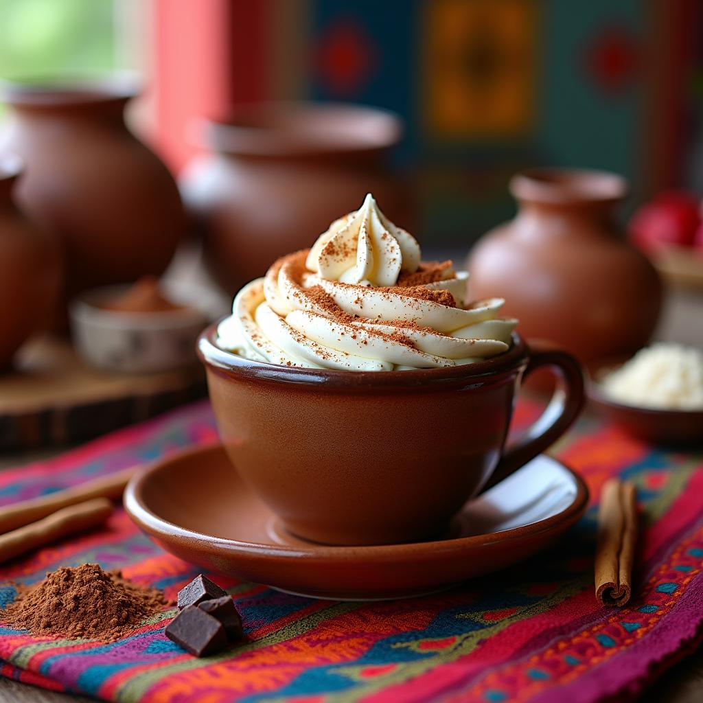 Spiced Aztec Hot Chocolate