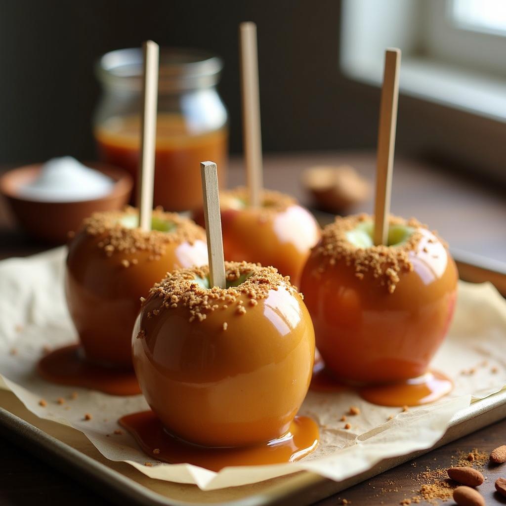 Spiced Maple Caramel Apple Delight