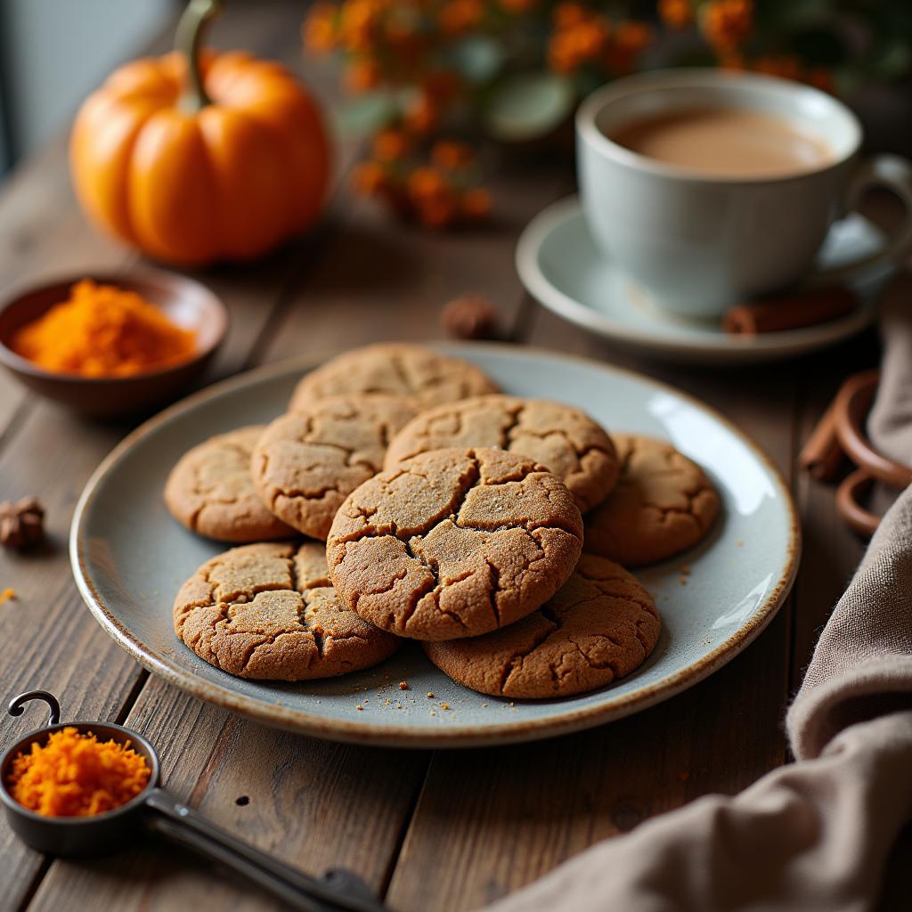 Spiced Molasses Cookies with a Twist of Citrus