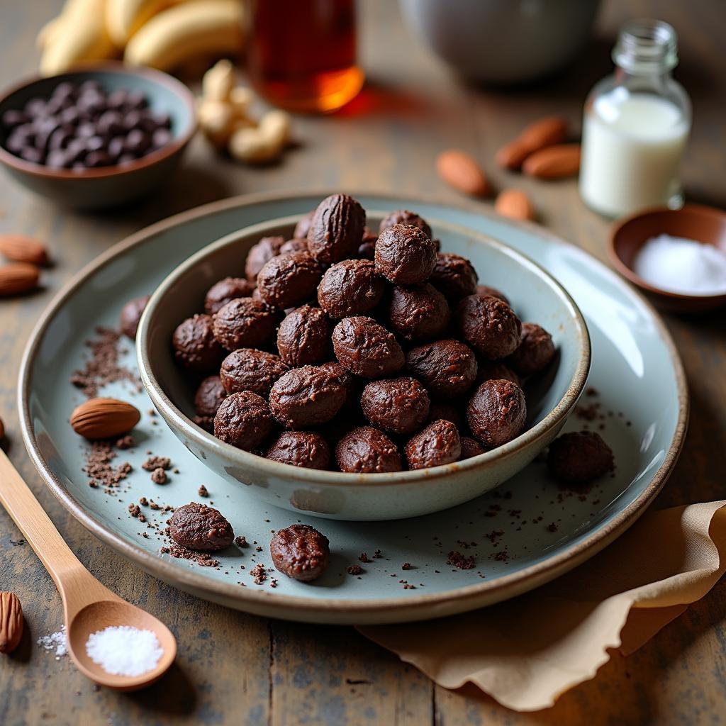 Superfood Chocolate Almond Clusters