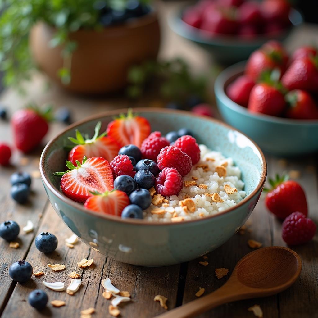 Superfood Coconut Chia Rice Pudding