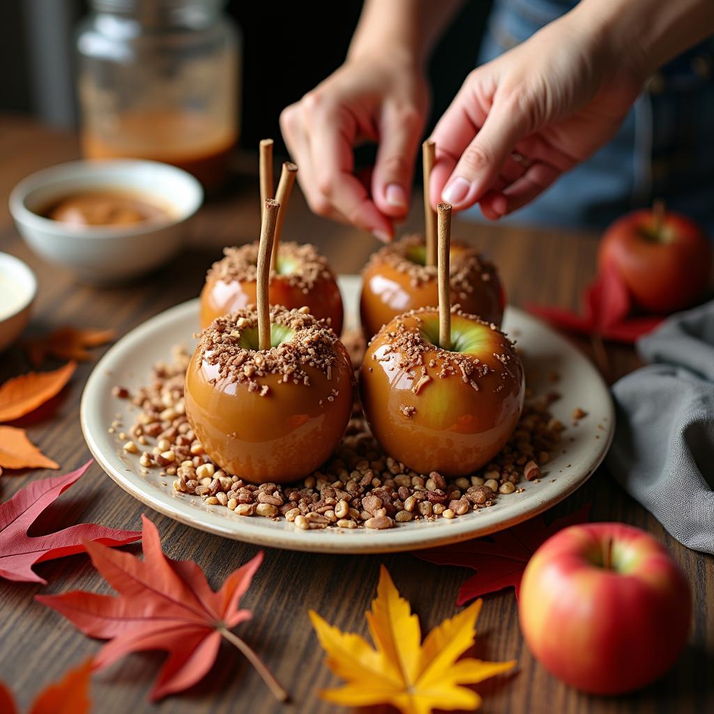 Vegan Caramel Apple Delight