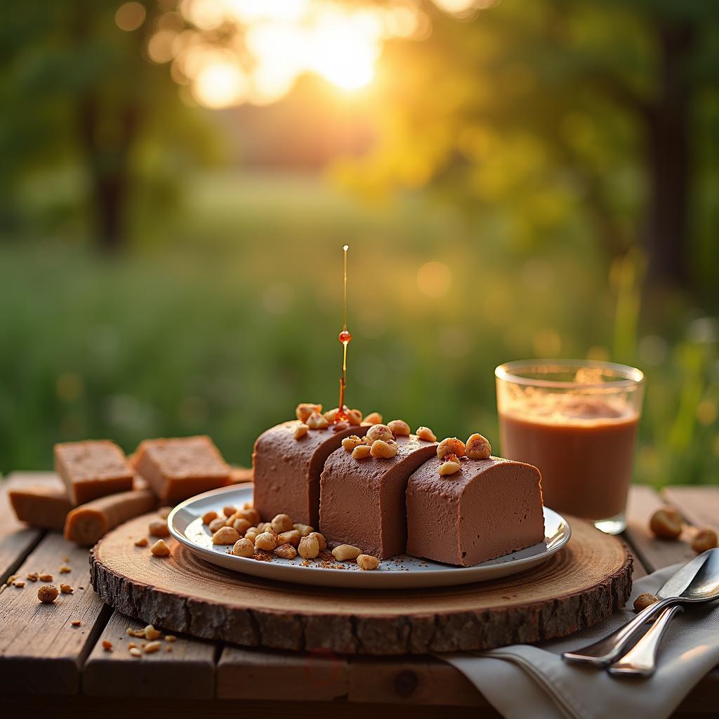 Vegan Chocolate Hazelnut Semifreddo