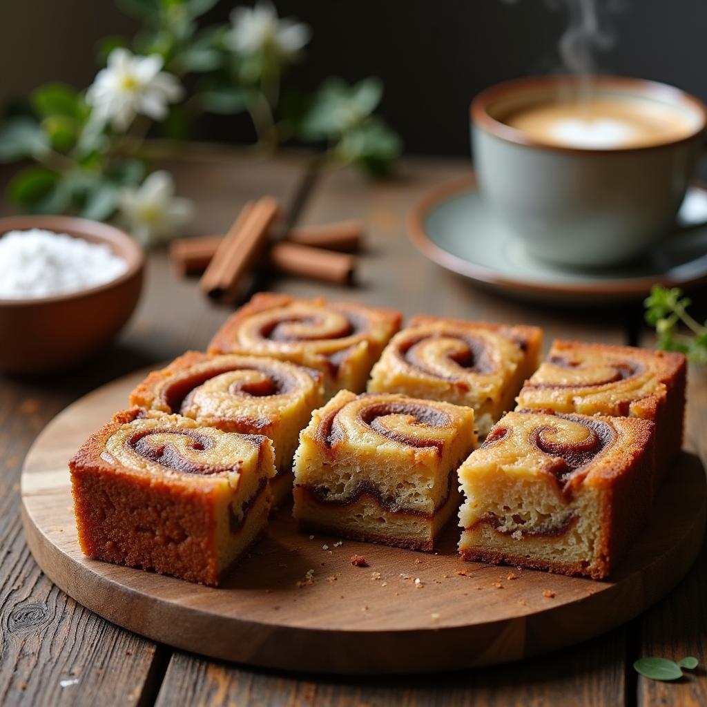 Vegan Coffee Cake with Cinnamon Swirl